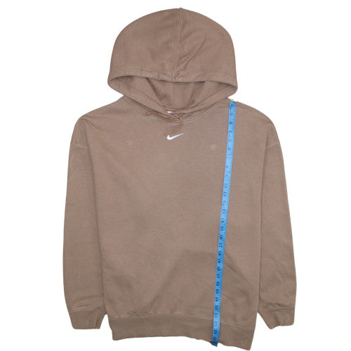 Nike Women’s Brown Pullover Hoodie XL - Casual Hooded Sweatshirt