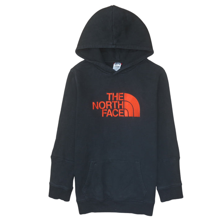 The North Face Boys Black XL Pullover Hoodie with Red Logo