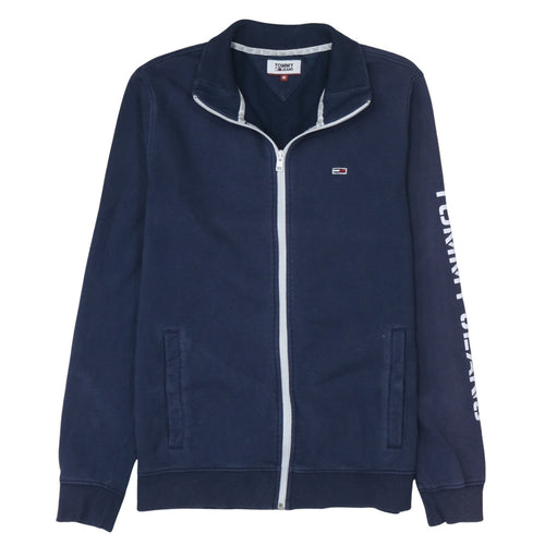 Tommy Jeans Men's Blue Full Zip Sweatshirt M Regular Fit