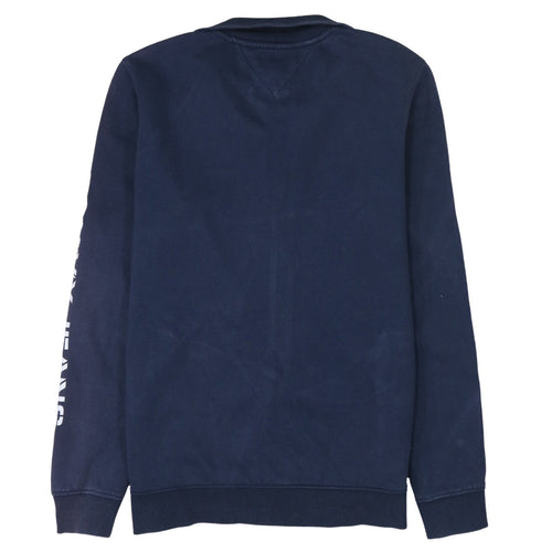 Tommy Jeans Men's Blue Full Zip Sweatshirt M Regular Fit
