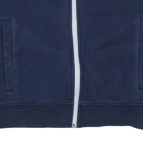 Tommy Jeans Men's Blue Full Zip Sweatshirt M Regular Fit