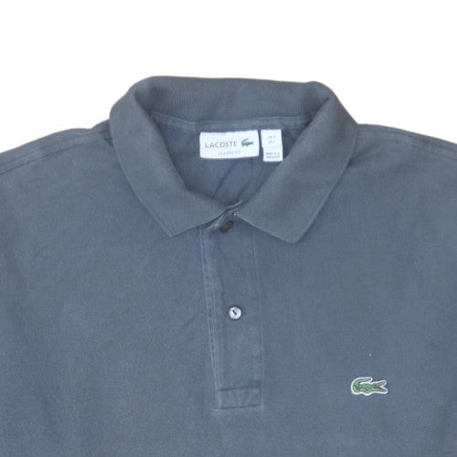 Lacoste Men's Blue Classic Fit Short Sleeve Polo Shirt Size L