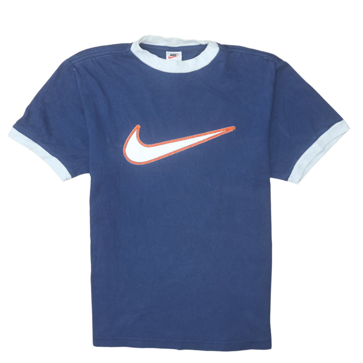 Nike Men's Navy Blue Short Sleeve Crew Neck T-Shirt Size S