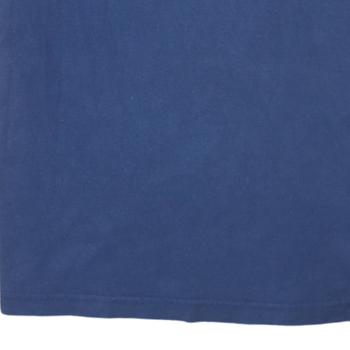 Nike Men's Navy Blue Short Sleeve Crew Neck T-Shirt Size S