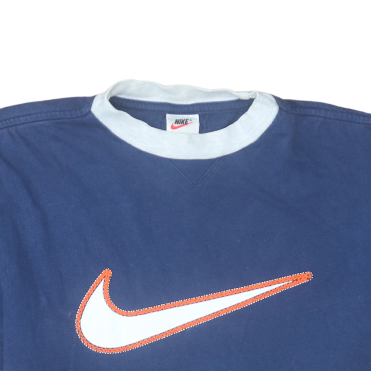 Nike Men's Navy Blue Short Sleeve Crew Neck T-Shirt Size S