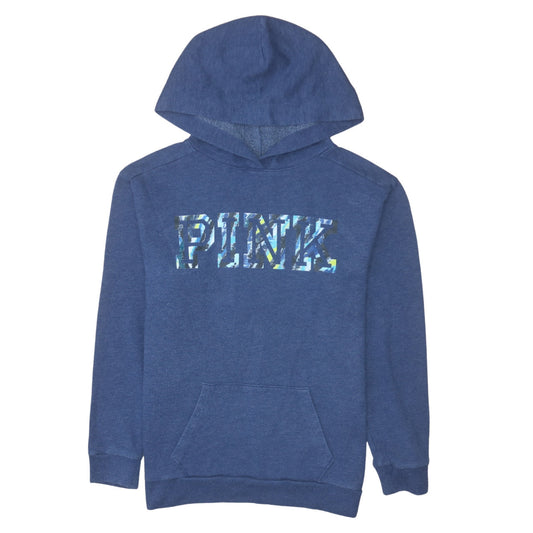 Victoria's Secret PINK Women's Blue Pullover Hoodie Size S