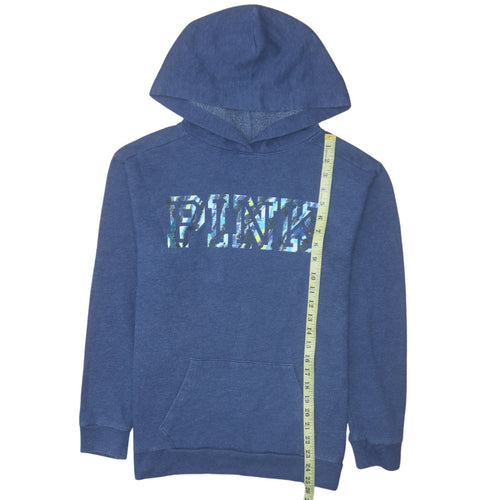 Victoria's Secret PINK Women's Blue Pullover Hoodie Size S