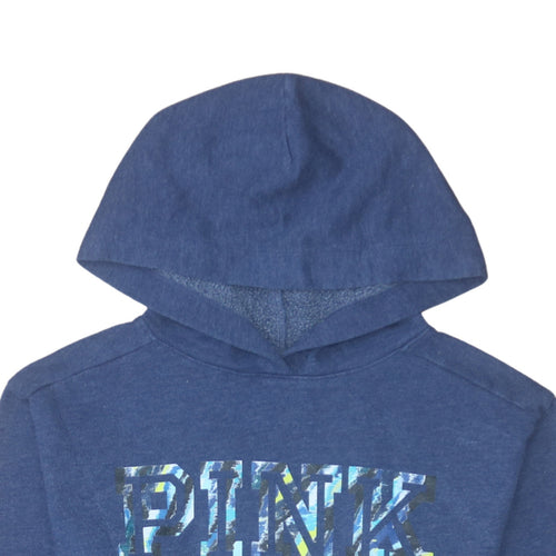 Victoria's Secret PINK Women's Blue Pullover Hoodie Size S