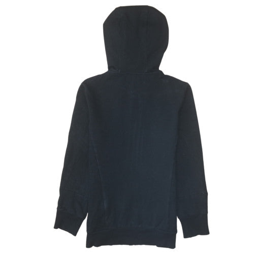 Emporio Armani EA7 Womens Black XS Full Zip Hoodie Sweatshirt