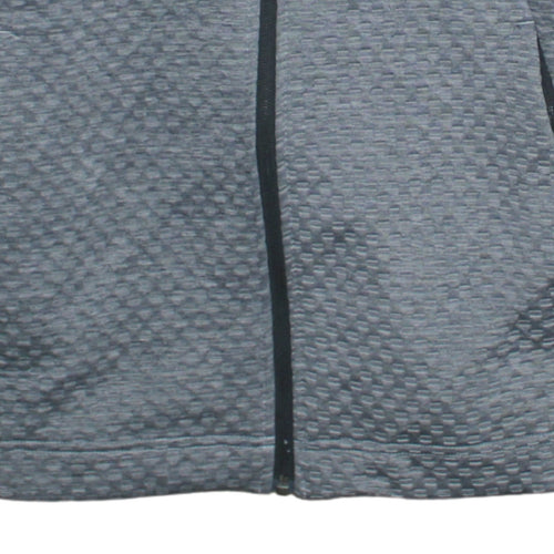 Adidas Men's Grey Full Zip Sports Sweatshirt Size L