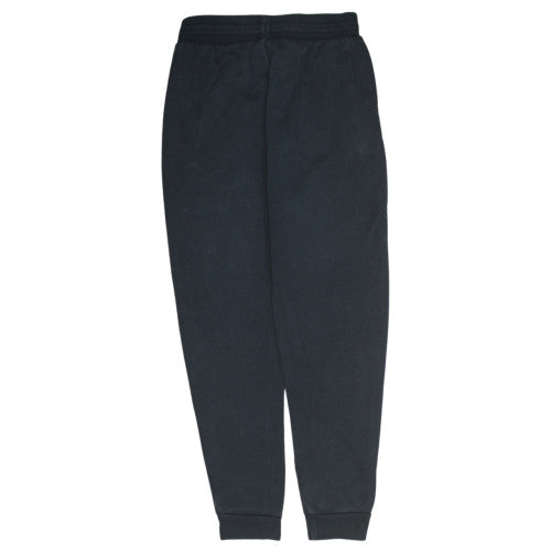 Adidas Boys Black Jogger Trousers 11-12 Years Fleece Cotton Blend
