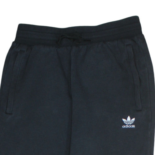 Adidas Boys Black Jogger Trousers 11-12 Years Fleece Cotton Blend