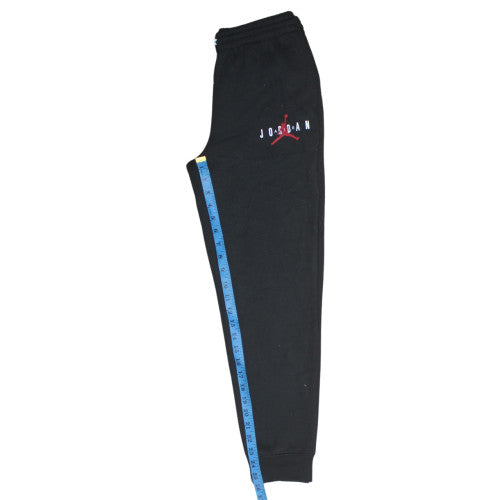 Jordan Boys Black Jogger Sweatpants 13 Years Fleece Elastic Waist