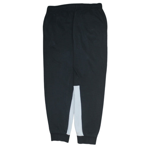 Nike Men's Black Joggers L Regular Fit Cotton Tapered Sweatpants