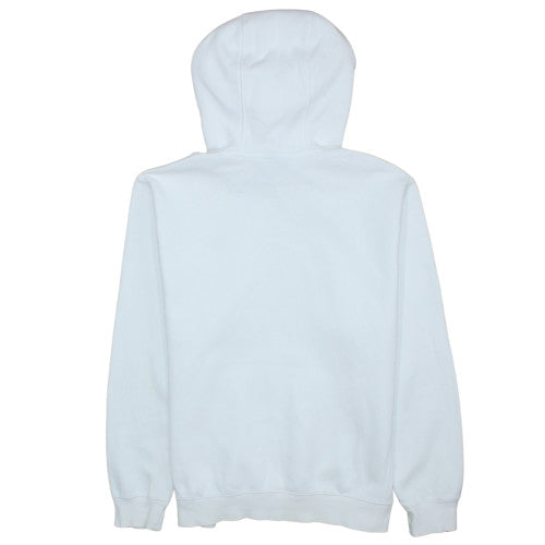 Nike Men’s White Pullover Fleece Hoodie M Logo Sportswear