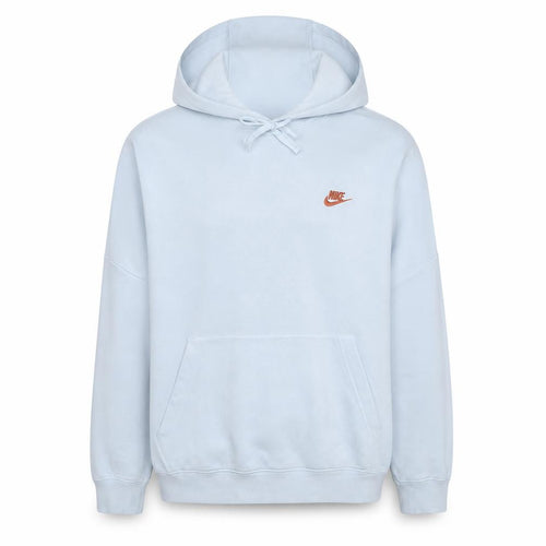 Nike Men's White Pullover Hoodie L Fleece Sportswear