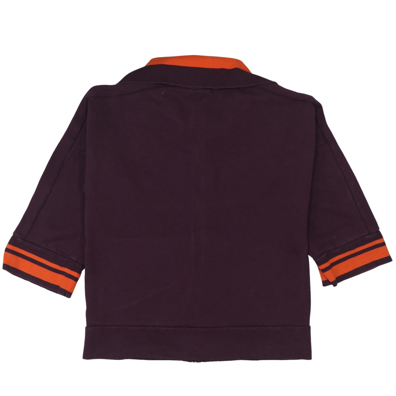 Puma Womens Purple Orange Track Jacket Size 10 Full Zip Sportswear