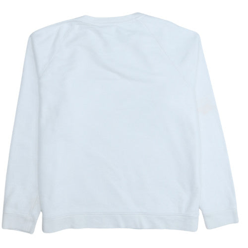 Levi's Men's White L Crew Neck Graphic Logo Pullover Sweatshirt
