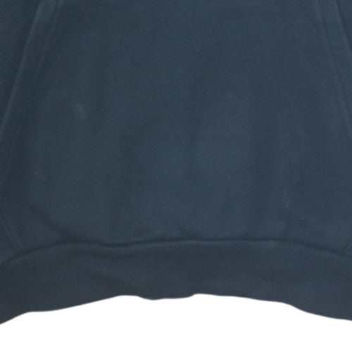 Puma Mens Black Pullover Hoodie Size S Hooded Fleece Sweatshirt