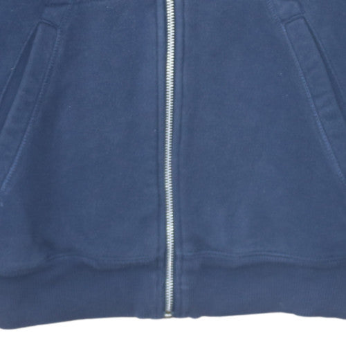 Nike Men's Blue Full Zip Hoodie S Fleece Sweatshirt