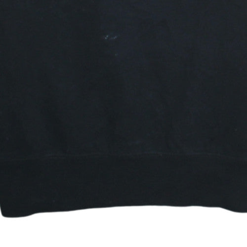 Ellesse Men's Black Pullover Sweatshirt M Crew Neck Logo Print