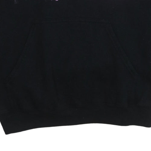 Sweetener World Tour Black Hoodie Women’s L Graphic Pullover Sweatshirt