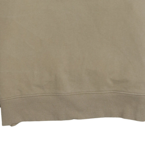 Calvin Klein Jeans Men's Beige Cotton Pullover Sweatshirt S