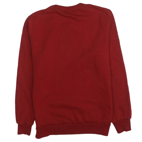 Primark Men’s Red The Simpsons Christmas Graphic Sweatshirt L