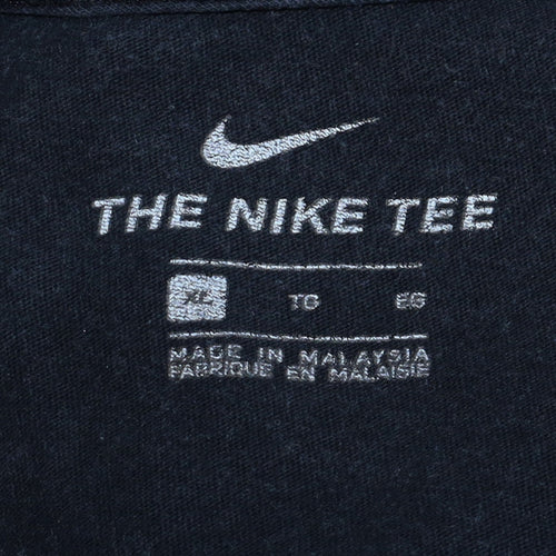 Nike Men's Black Cotton Crew Neck Sports T-Shirt Size L