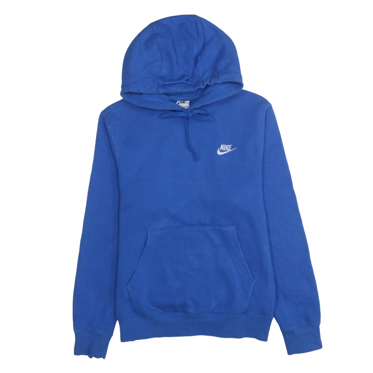 Nike Men's Blue Pullover Hoodie XS Fleece Logo Sportswear