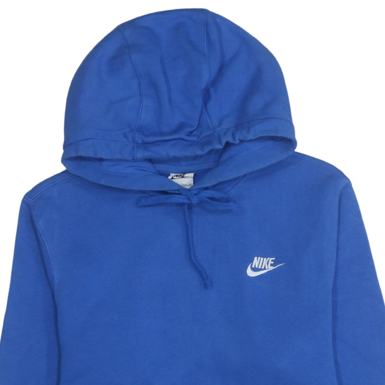 Nike Men's Blue Pullover Hoodie XS Fleece Logo Sportswear