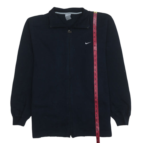 Nike Men's Black Fleece Track Jacket Size M Full Zip Sportswear