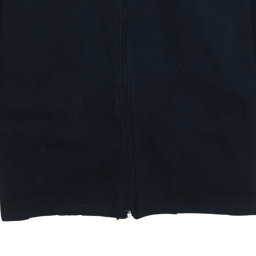Nike Men's Black Fleece Track Jacket Size M Full Zip Sportswear