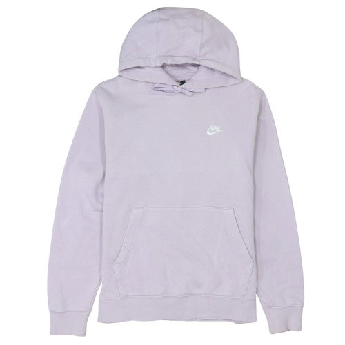 Nike Men's Purple Pullover Hoodie M Fleece Logo Sportswear