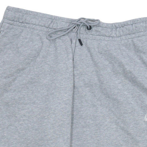 Nike Men’s Grey Jogger Sweatpants M Regular Fit French Terry
