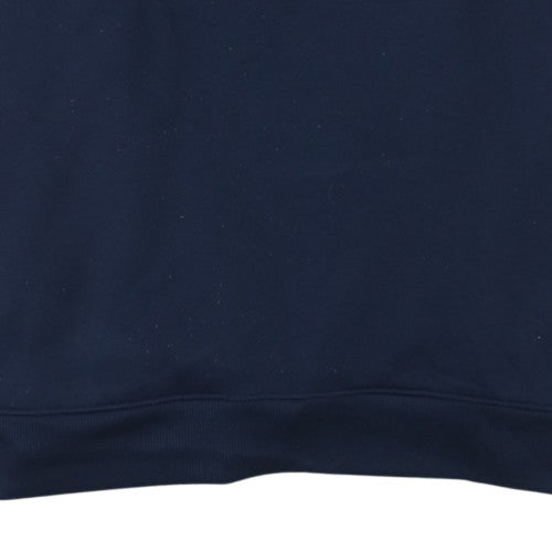 Tommy Sport Men's Blue Red Crew Neck Pullover Sweatshirt M
