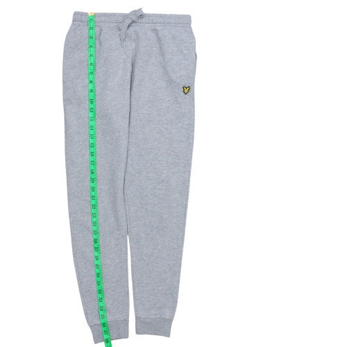 Lyle & Scott Boys Grey Jogger Sweatpants 12-13 Years Cotton Blend