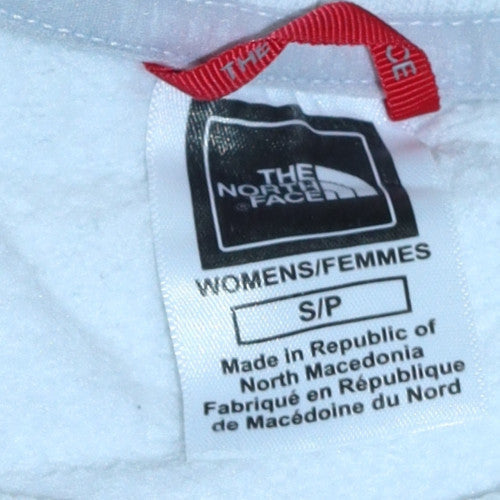 The North Face Womens White Crew Neck Pullover Sweatshirt Size S