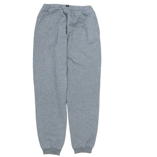 Puma Mens Grey Jogger Sweatpants M Regular Fit Fleece Activewear