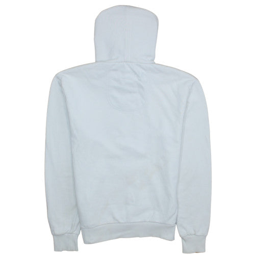 BOSS Mens White Hoodie Sweatshirt L Hooded Cotton Casual