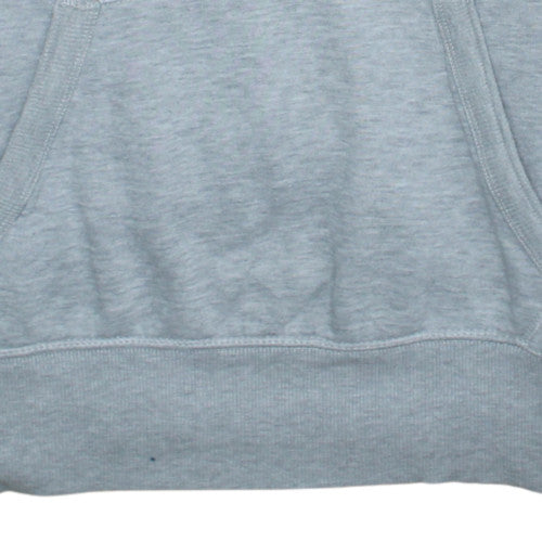 Superdry Men's Grey Pullover Hoodie M Graphic Logo Sweatshirt