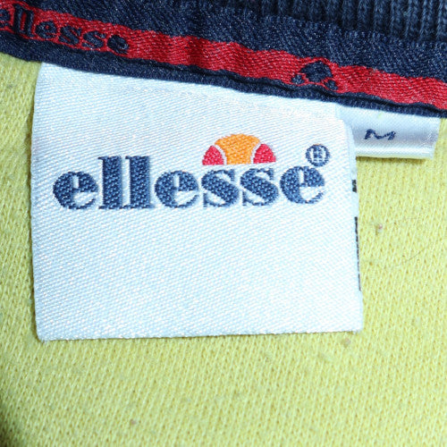 Ellesse Men's Yellow Logo Pullover Sweatshirt M Regular Fit