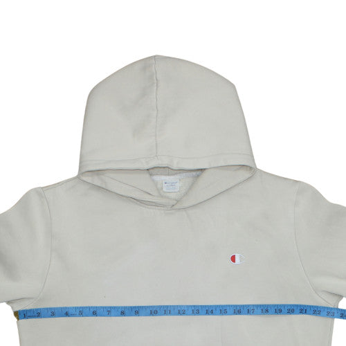 Champion Men's Beige XL Pullover Hoodie Fleece Sportswear