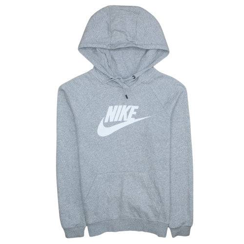 Nike Mens Grey Small Pullover Hoodie Sweatshirt Regular Fit Fleece