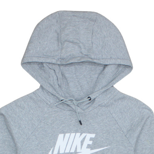 Nike Mens Grey Small Pullover Hoodie Sweatshirt Regular Fit Fleece