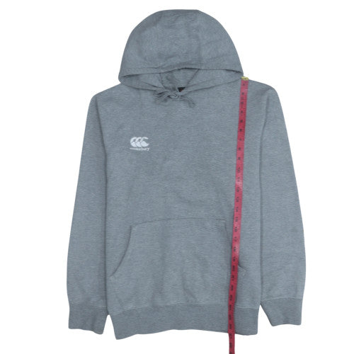 Canterbury Men's Grey L Pullover Hoodie with Logo Sportswear