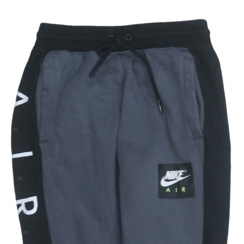Nike Men's Grey Jogger Fleece Sweatpants Tapered Fit M