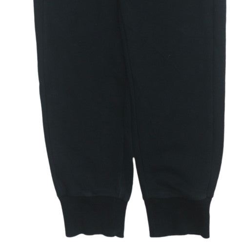 Puma Men's Black XS Jogger Sweatpants Fleece Elastic Waist Trousers