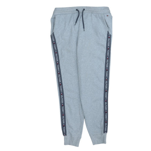 Tommy Hilfiger Men's Grey Jogger Sweatpants Size M Tapered Fit