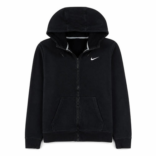 Nike Men's Black Full Zip Hoodie L Fleece Sportswear